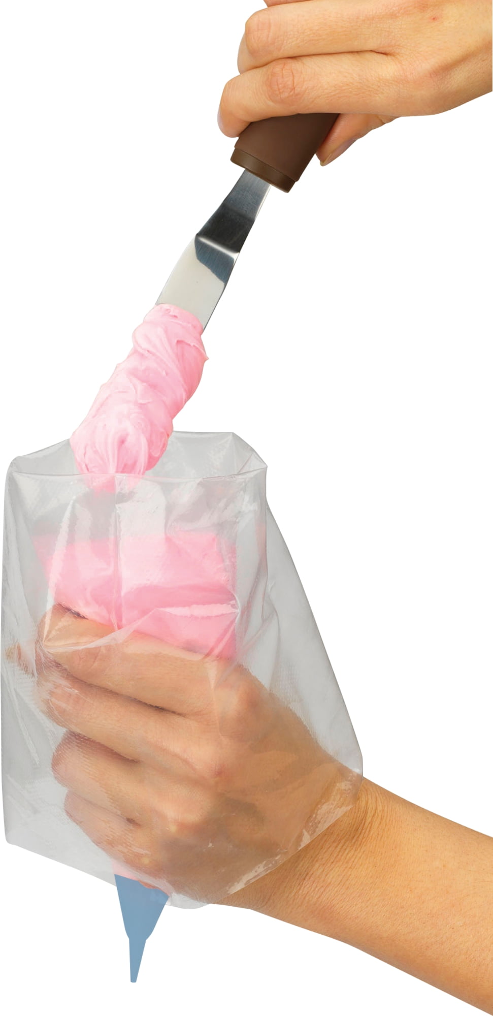 Disposable Cake Decorating Bags with Cut-to-Size Oodle Round Tips, 4-Count - Image 5