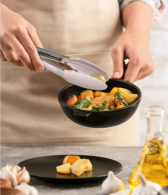 Mainstays Silicone & Bamboo Cooking Utensil Set, 14 Pieces - Image 3