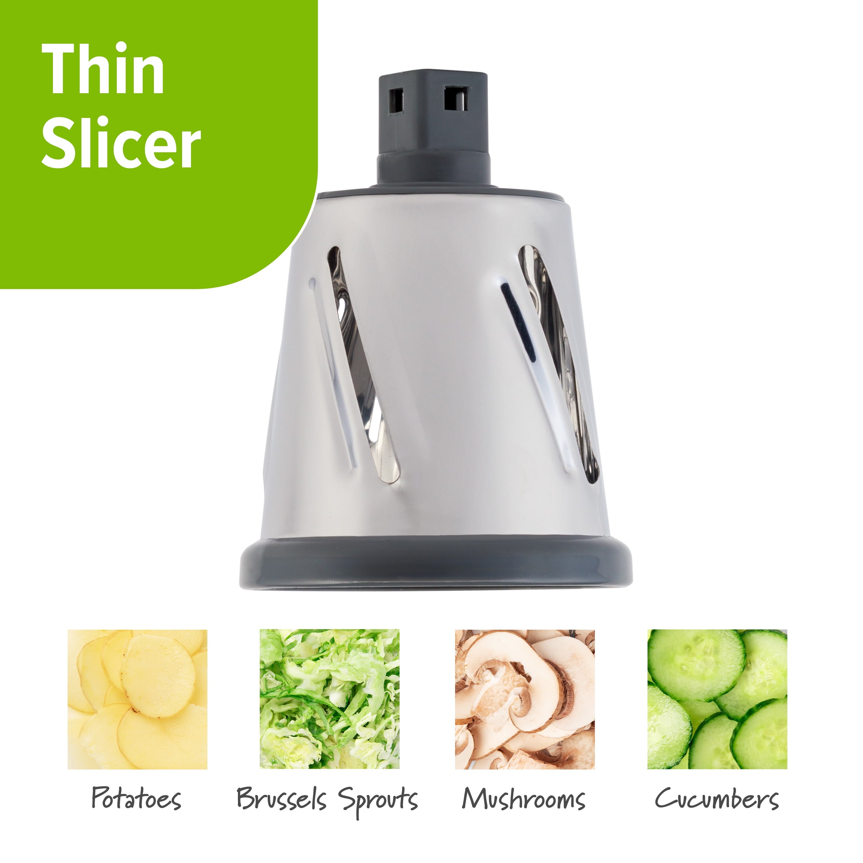 Prep Solutions Manual Rotary Grater & Slicer - Image 5